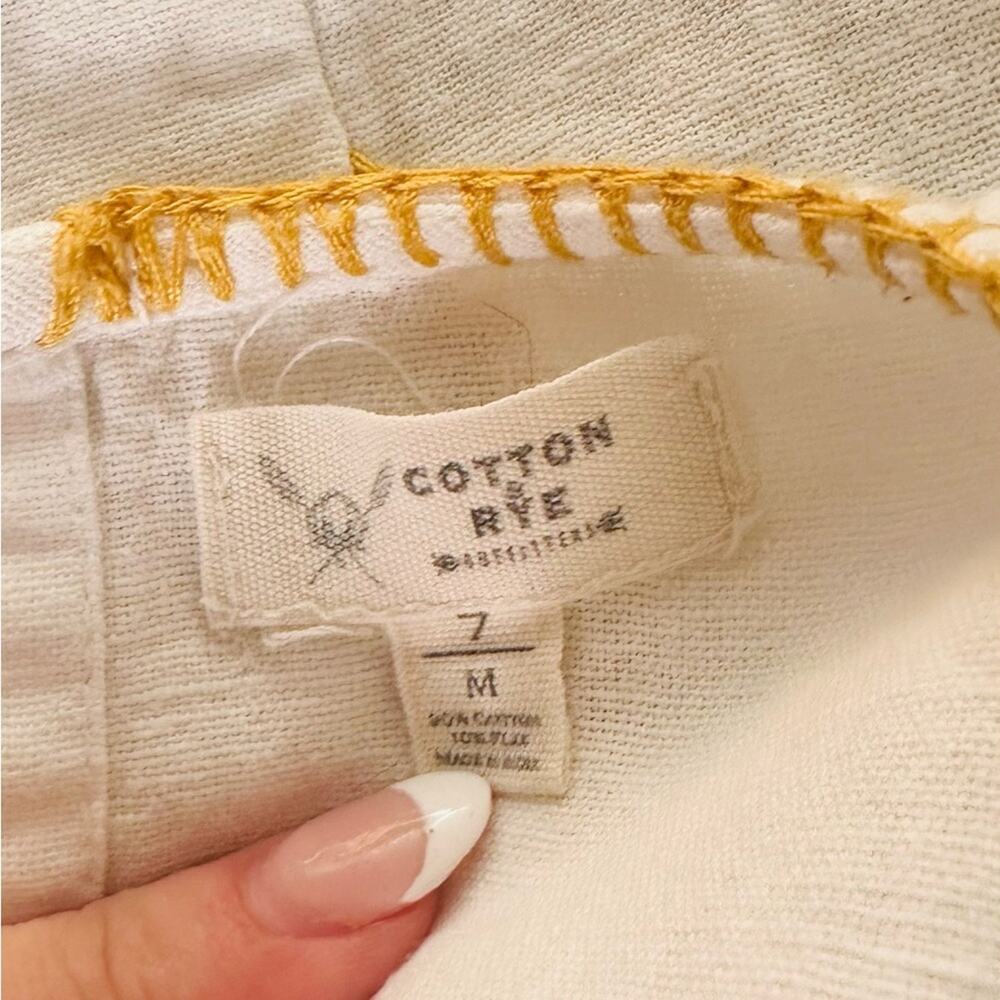 Cotton & Rye Embroidered Ruffle Tank Top Girls Size 7 - Picture 8 of 9